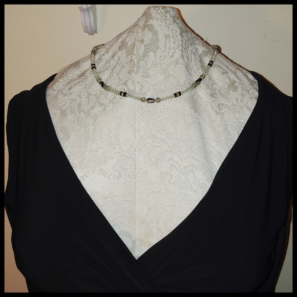 Must See! Vintage Faceted Austrian Crystal Necklace Strung on Chain